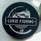 Coaster for glass and mugs - Lukic Fishing Silver