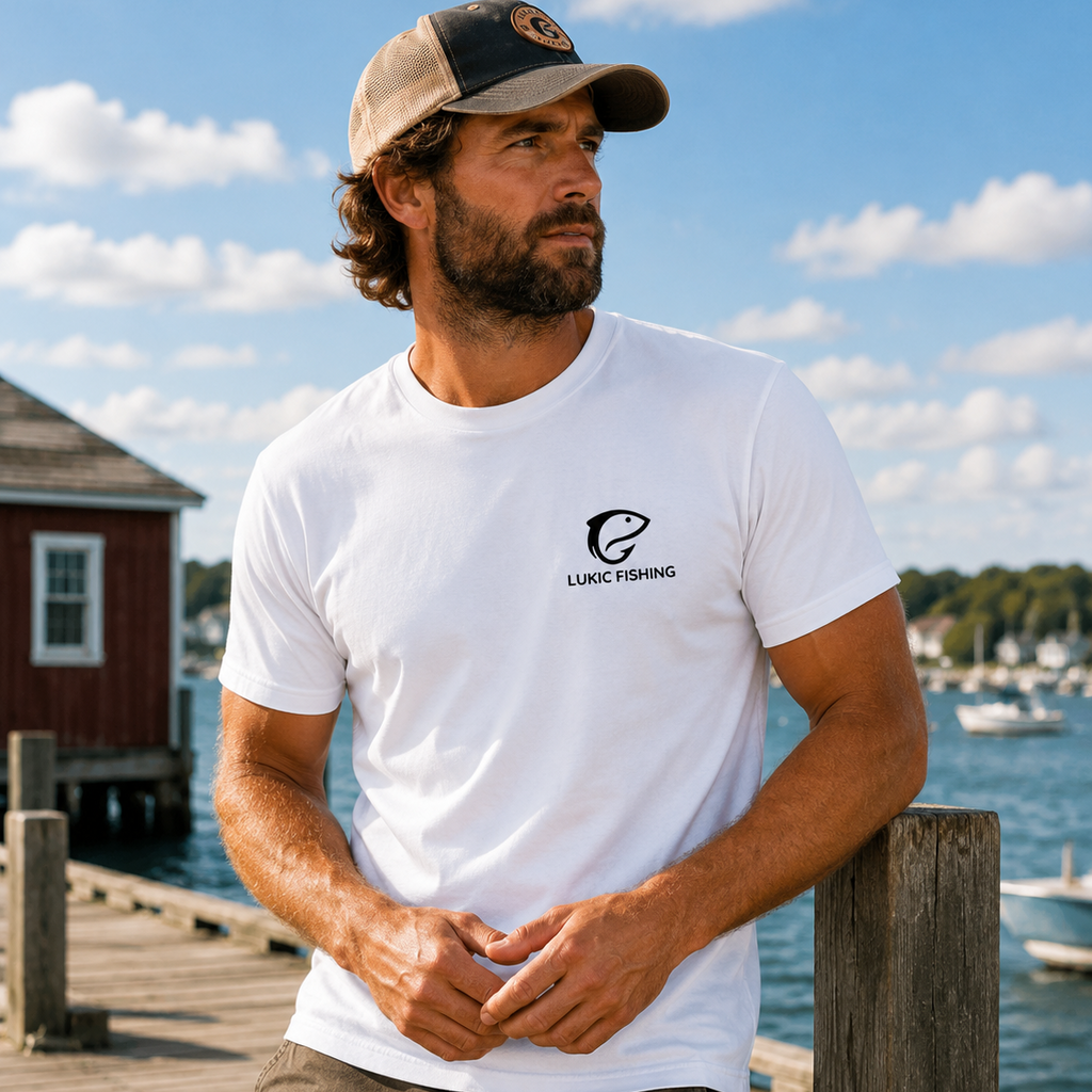 Lukic Fishing Logo t-shirt