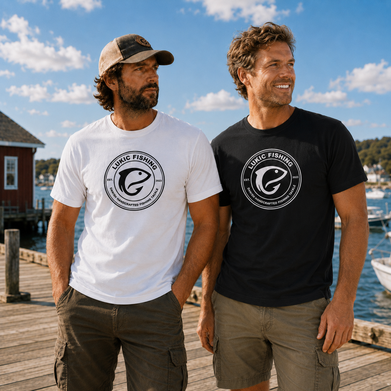 Lukic Fishing Vintage Logo t-shirt