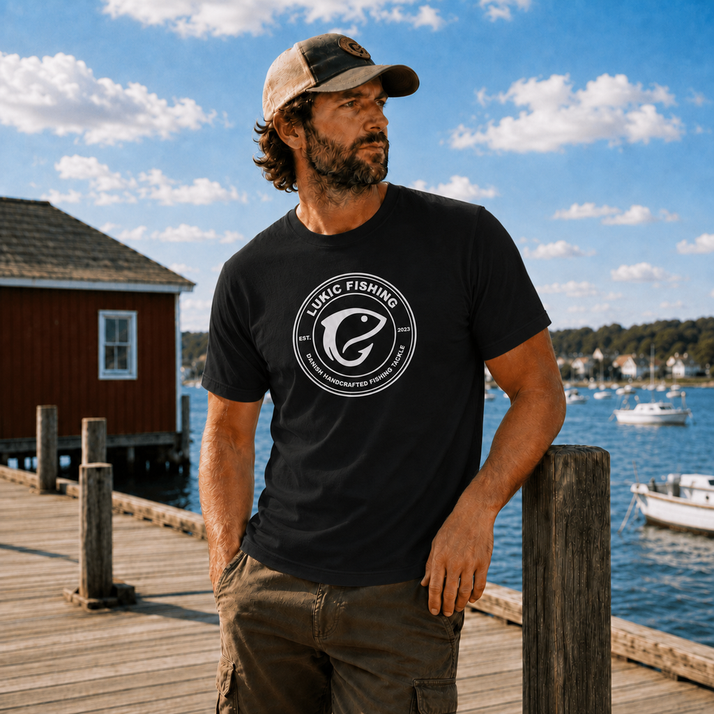 Lukic Fishing Vintage Logo t-shirt