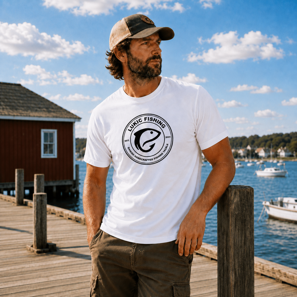 Lukic Fishing Vintage Logo t-shirt