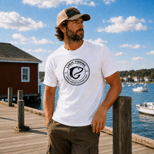 Lukic Fishing Vintage Logo T-shirt