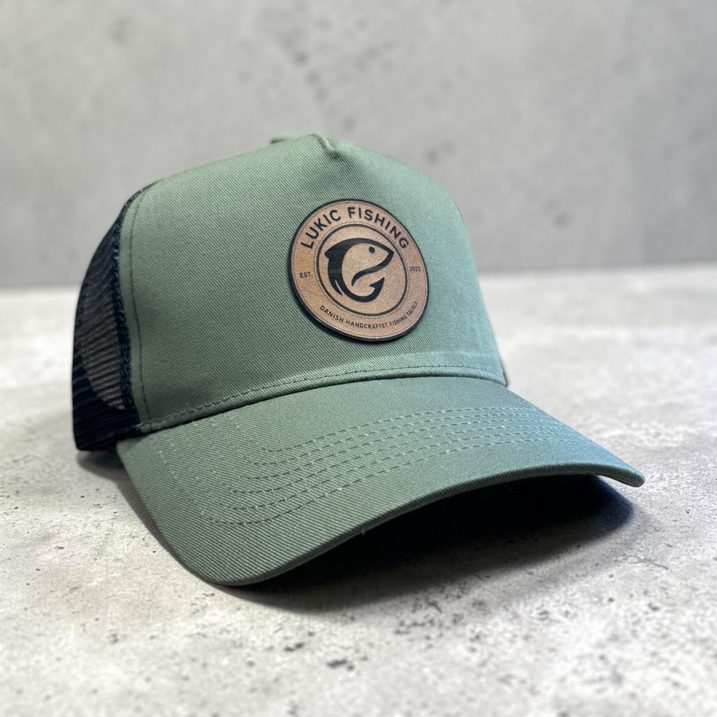 Trucker Cap with Lukic Fishing Vintage Logo