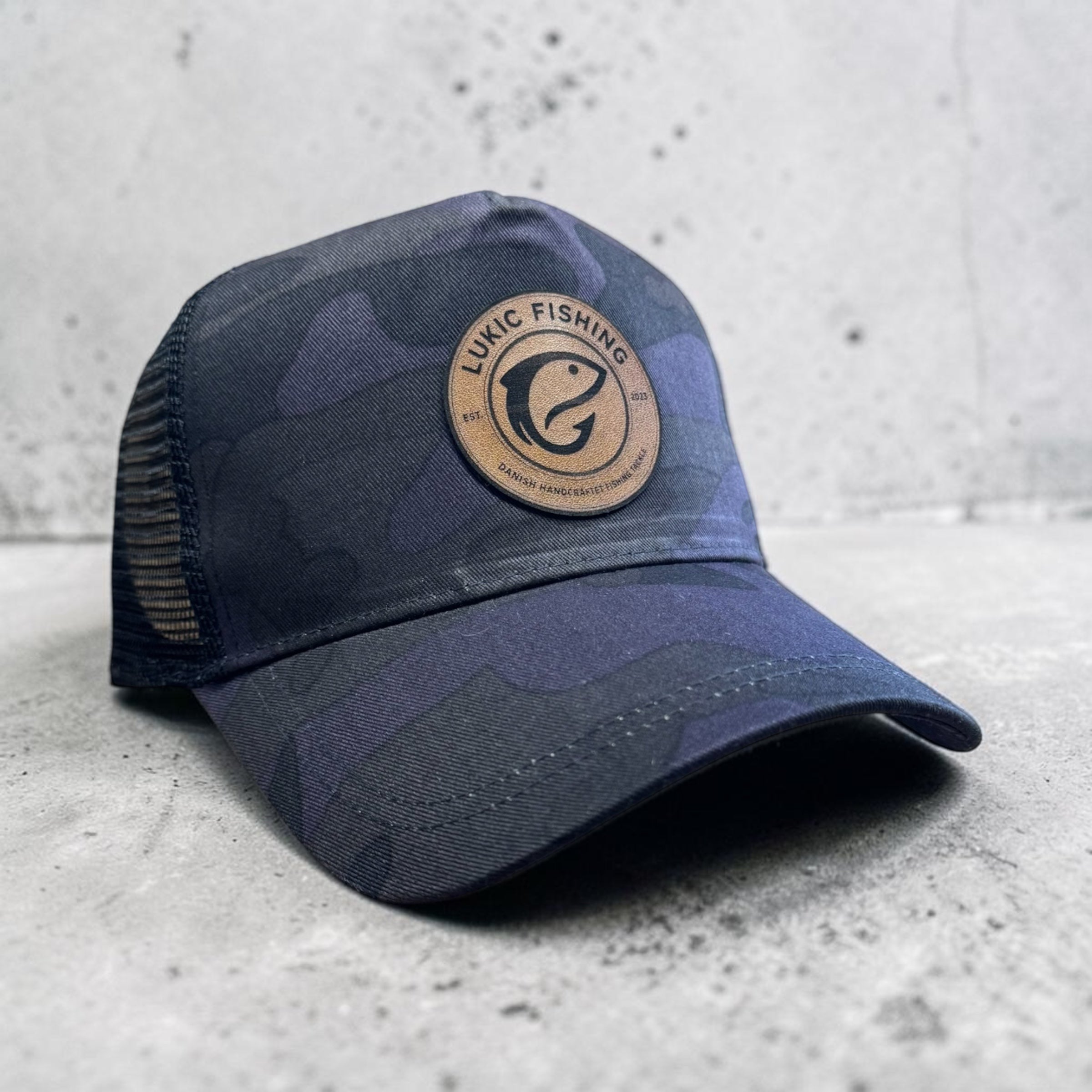 Trucker Cap with Lukic Fishing Vintage Logo