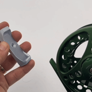 are fishing reel mounts universal Fly Reel Wall Mount – Lukic Fishing