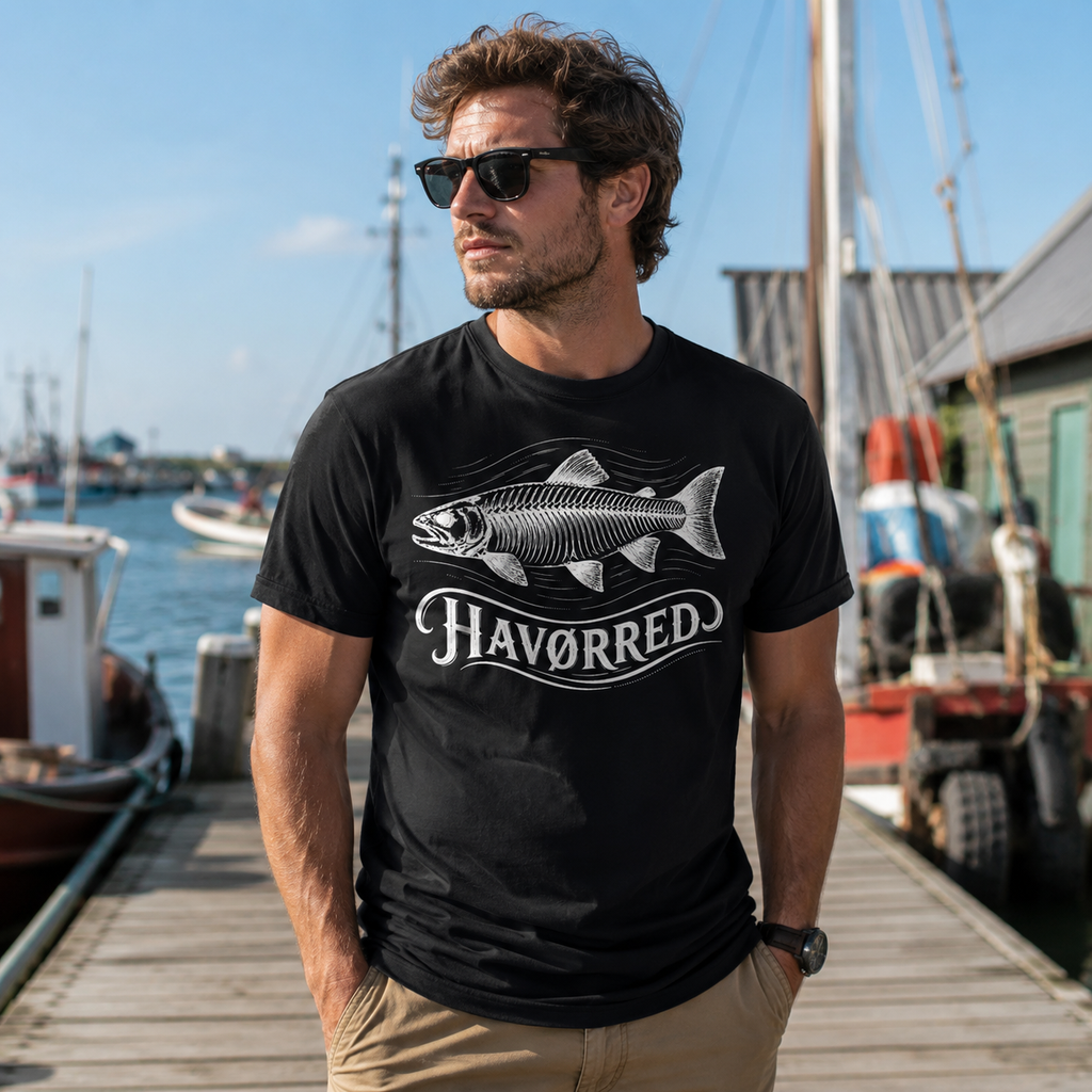 Röntgen-Meerforellen-T-Shirt